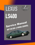 Lexus LS400 XF10/XF20 1990-2000 Full Manual Set – Repair & Maintenance Manual
