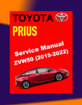 Toyota PRIUS ZVW50 2015-2022 Full Manual Set – Online Repair & Maintenance Manual