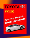 PRIUS Toyota PRIUS ZVW 30 2009-2015 Full Manual Set – Repair & Maintenance Manual