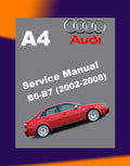 Audi A4 B6-B7 2002-2008 Full Manual Set – Service Repair Workshop Manual