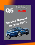Audi Q5 8R 2008-2017 Full Manual Set – Repair & Maintenance Manual