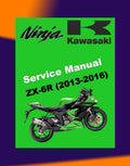 Kawasaki ZX-6R /636 2013-2016 Full Manual Set – Repair & Maintenance Manual and User Handbook