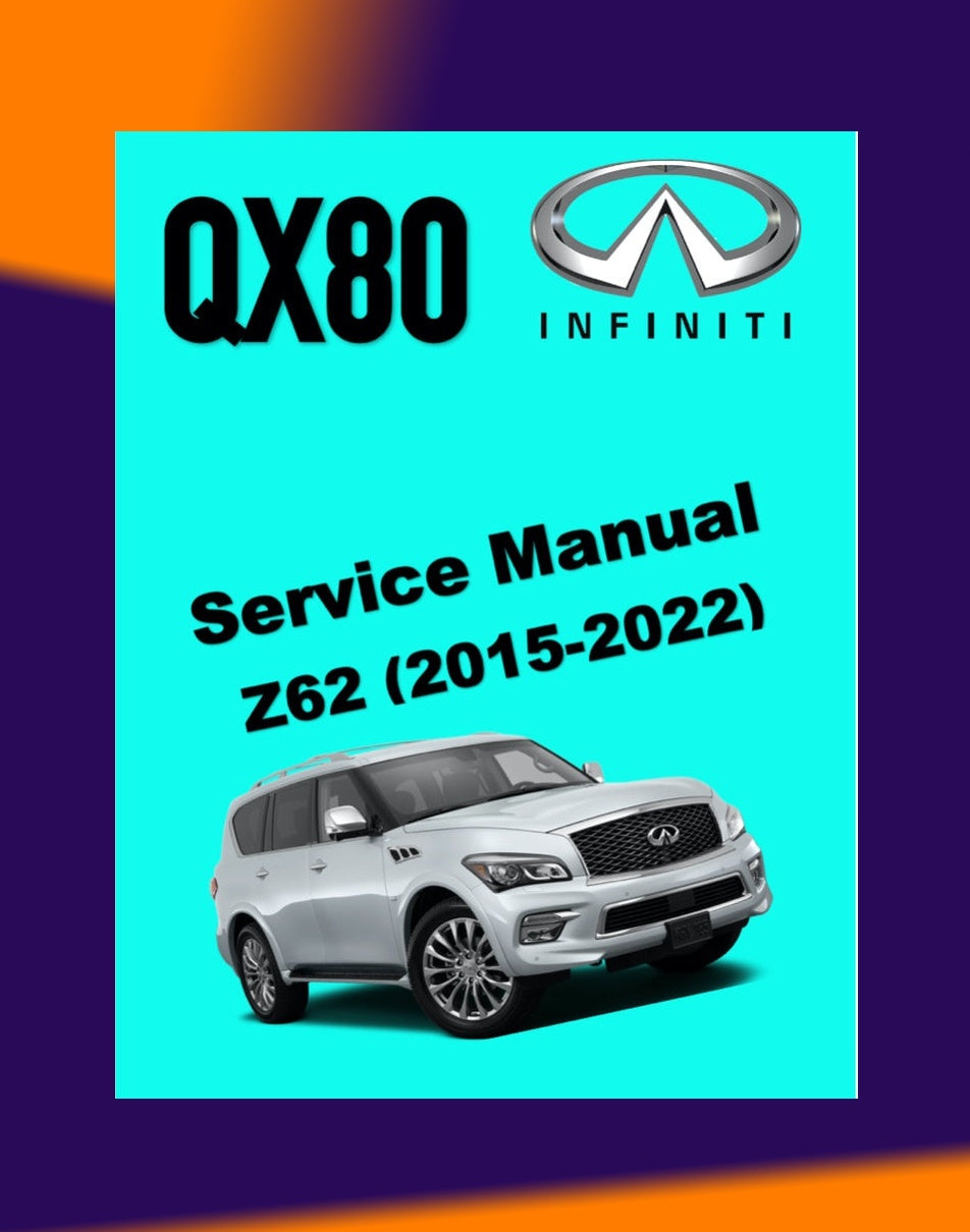 Infiniti QX80 2015-2022 Full Manual Set – Repair & Maintenance Manual