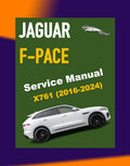 Jaguar F-PACE X761 2016-2024 Full Manual Set – Repair & Maintenance Manual