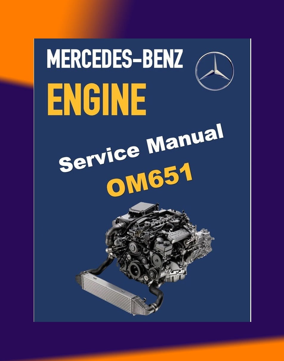 Mercedes-Benz Engine OM651 Service Repair Manual