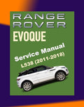 RANGE Rover EVOQUE L538 2011-2018 Full Manual Set – Repair & Maintenance Manual