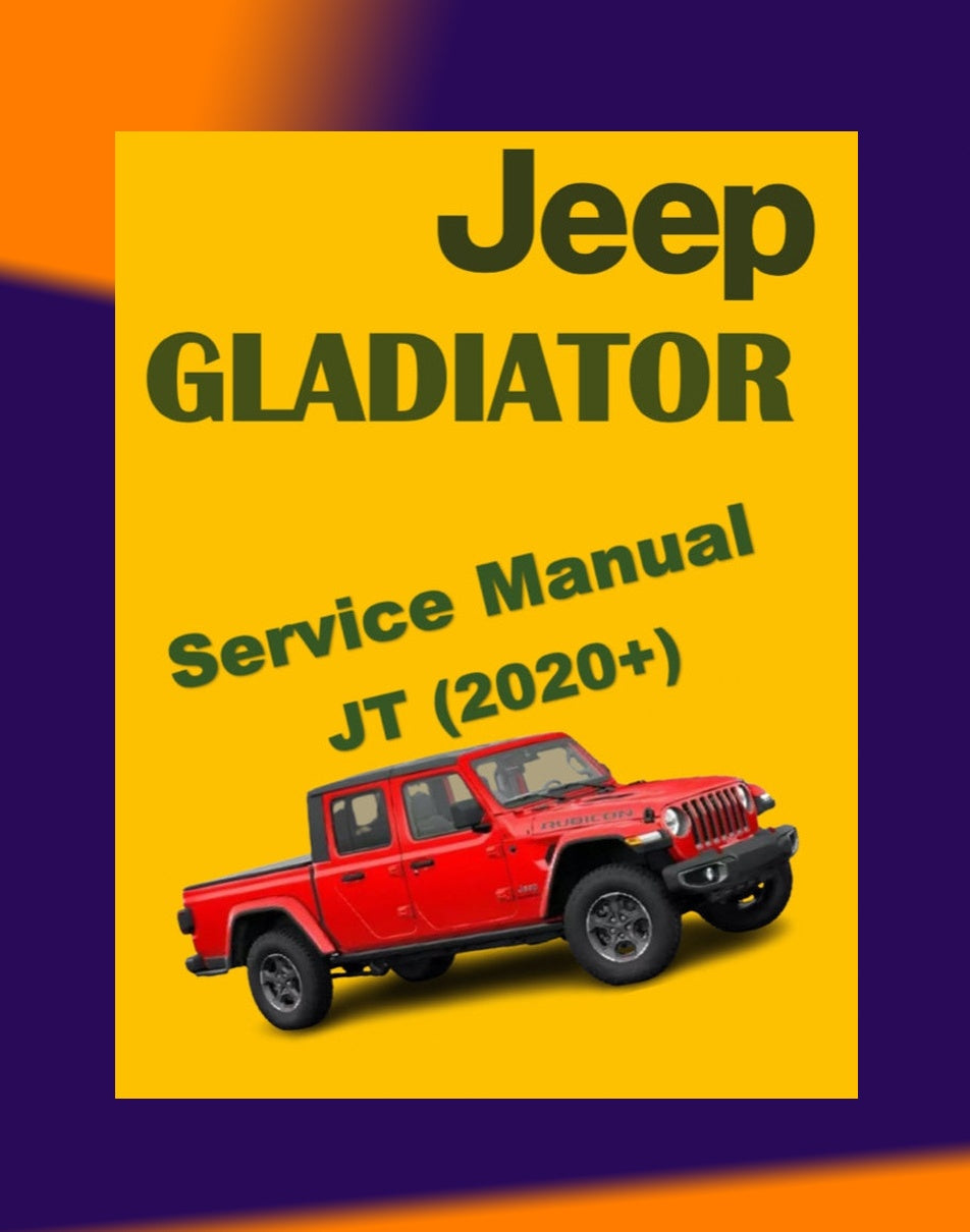 Jeep GLADIATOR JT 2020+ Full Manual Set – Repair & Maintenance Manual