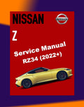 Nissan Z RZ34 2022+ Full Manual Set – Repair & Maintenance Manual
