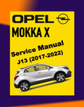 Opel MOKKA X J13 2017-2022 Full Manual Set – Repair & Maintenance Manual