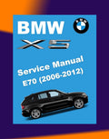 BMW X5 E70 2006-2012 Full Manual Set – Repair & Maintenance Manual