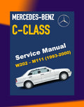 Mercedes-Benz C-CLASS W202 M111 1993-2000 Full Manual Set – Repair & Maintenance Manual