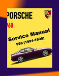 Porsche 968 1991-1995 Full Manual Set – Repair & Maintenance Manual