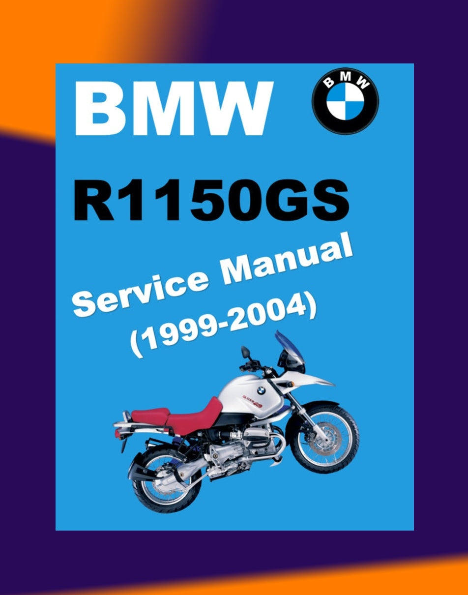 BMW R1150 GS 1999-2004 Full Manual Set – Service Repair Manual and OWNER's Manual