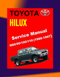 Toyota HILUX N80/90/100/110 1988-1997 Full Manual Set – Service Repair Workshop Manual