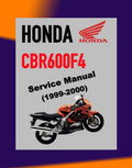 Honda CBR600F4 1999-2000 Full Manual Set – Repair & Maintenance Manual and Spare Parts Catalog and User Handbook