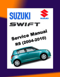 Suzuki SWIFT ZA ZC ZD 2004-2010 Full Manual Set – Repair & Maintenance Manual