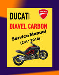 Ducati DIAVEL CARBON Service Repair Workshop Manual and Parts Book and User Manual