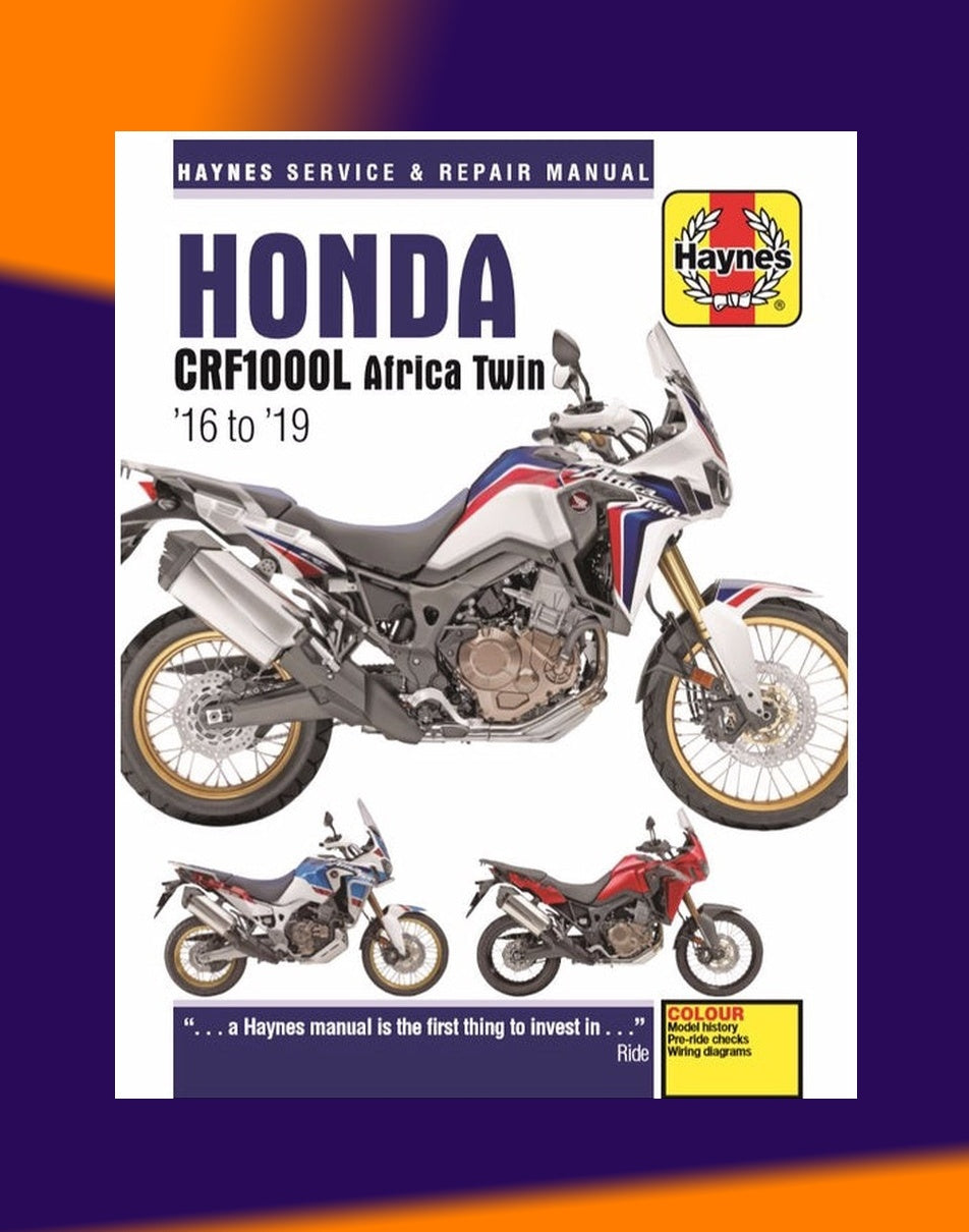 Honda CRF1000 A/A2/D/D2 AFRICA TWIN 2016-2019 Full Manual Set – Repair & Maintenance Manual