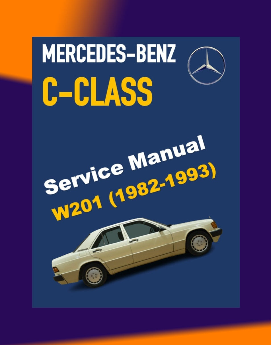 Mercedes-Benz 190 W201 1982-1993 Full Manual Set – Repair & Maintenance Manual LIBRARY