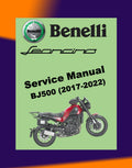 BENELLI LEONCINO BJ500 2017-2022 Full Manual Set – Repair & Maintenance Manual and Spare Parts Catalog and User Handbook