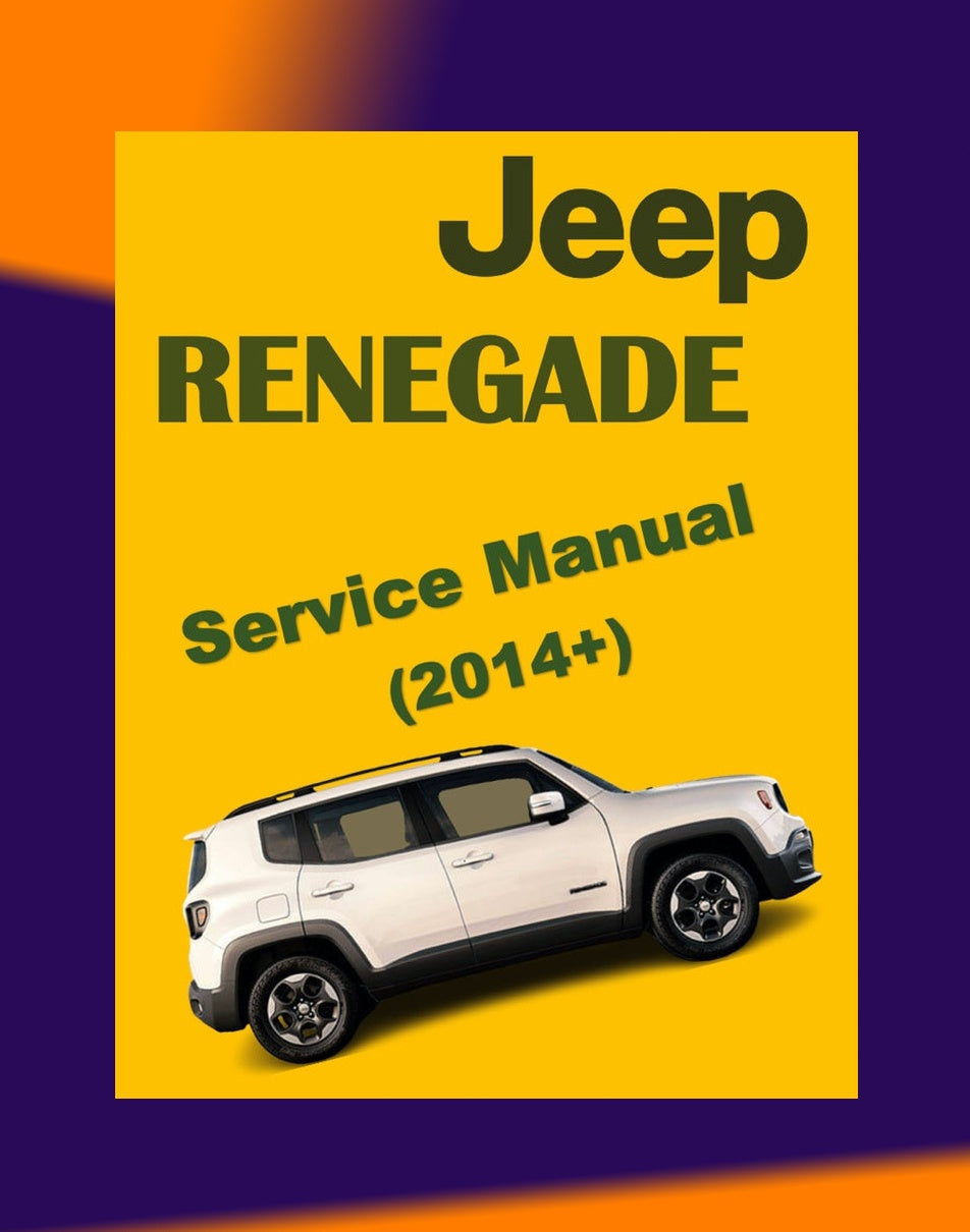 Jeep RENEGADE 2014-2023 Full Manual Set – Repair & Maintenance Manual