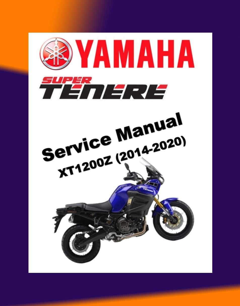 Yamaha XT1200Z SUPER TENERE 2014-2020 Full Manual Set – Repair & Maintenance Manual and User Handbook