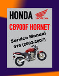 Honda CB900F 919 HORNET 2002-2007 Full Manual Set – Repair & Maintenance Manual and User Handbook
