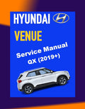 Hyundai VENUE QX 2019+ Full Manual Set – Repair & Maintenance Manual