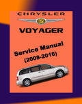 Chrysler VOYAGER 2008-2016 Full Manual Set – Repair & Maintenance Manual