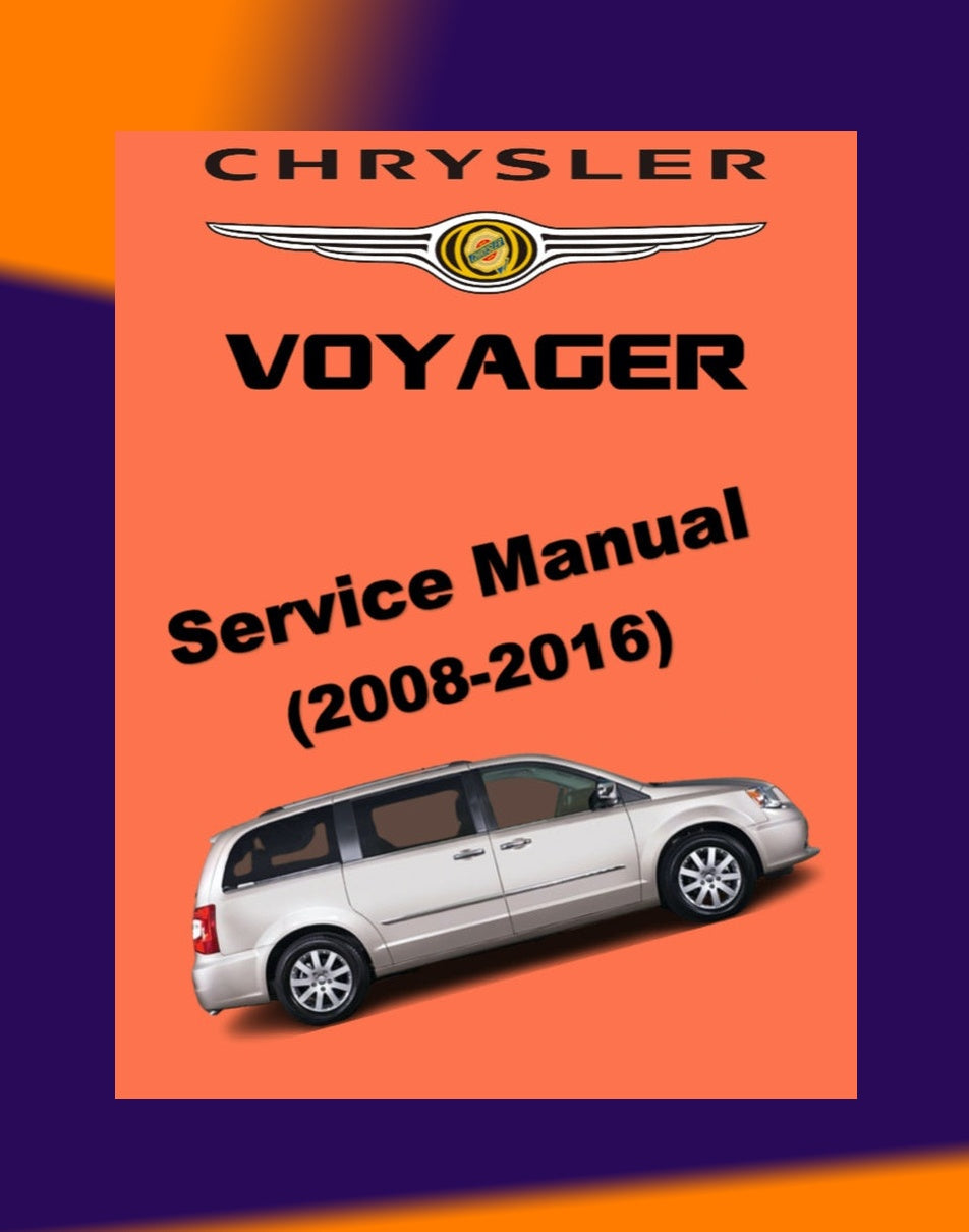 Chrysler VOYAGER 2008-2016 Full Manual Set – Repair & Maintenance Manual