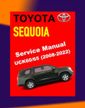 Toyota SEQUOIA UCK60/65 2008-2022 Full Manual Set – Online Repair & Maintenance Manual