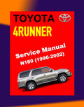 Toyota 4RUNNER N180 1996-2002 Full Manual Set – Repair & Maintenance Manual