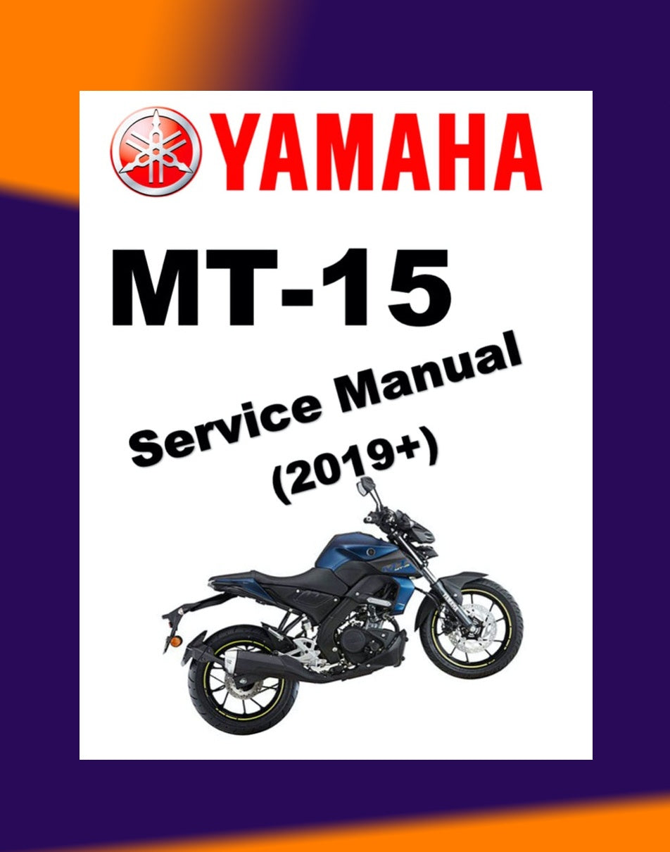 Yamaha MT-15 2019+ Full Manual Set – Repair & Maintenance Manual (SPANISH LANGUAGE) and Spare Parts Catalog and User Handbook