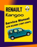 Renault KANGOO I X76 KC/KW 1997-2007 Full Manual Set – Repair & Maintenance Manual