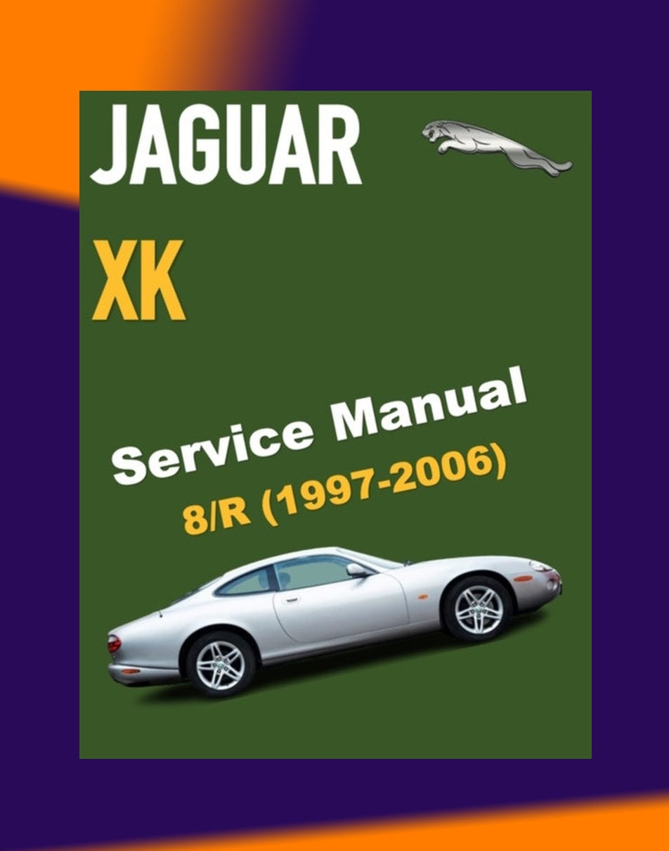 Jaguar XK8 / XKR 1997-2006 Full Manual Set – Repair & Maintenance Manual and Electrical Manual