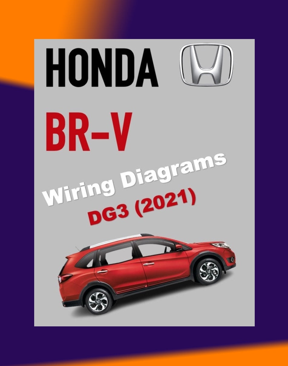 Honda BRV BR-V DG3 2021 Full Manual Set – Wiring Diagrams