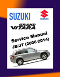 Suzuki GRAND VITARA 2006-2014 Full Manual Set – Repair & Maintenance Manual