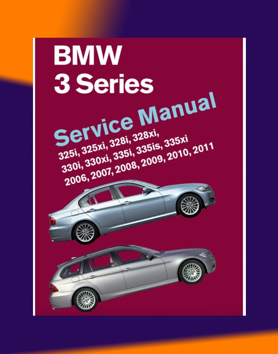BMW 3 Series E90 325i / 328i / 330i 2006-2011 Full Manual Set – Workshop Repair Service Manual