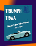 [CLASSIC] Triumph TR4 /4A 1961-1967 Full Manual Set – Repair & Maintenance Manual