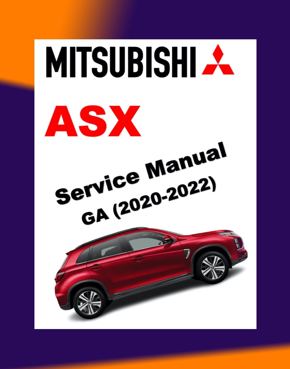 ASX Mitsubishi ASX 2020-2022 Full Manual Set – Repair & Maintenance Manual