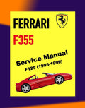 Ferrari F355/ F129 1995-1999 Full Manual Set – Repair & Maintenance Manual and Spare Parts Catalog