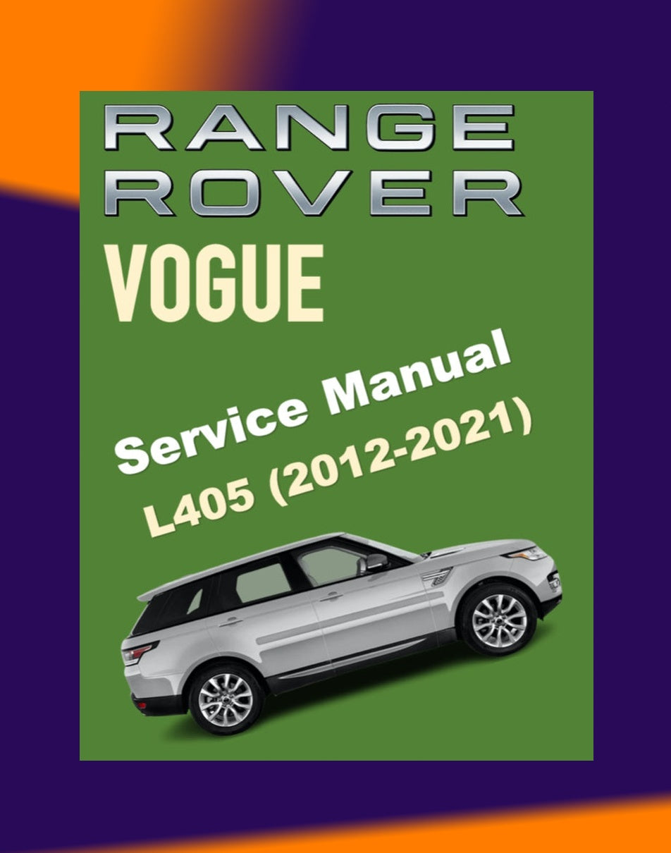 RANGE Rover L405 2012-2021 Full Manual Set – Repair & Maintenance Manual