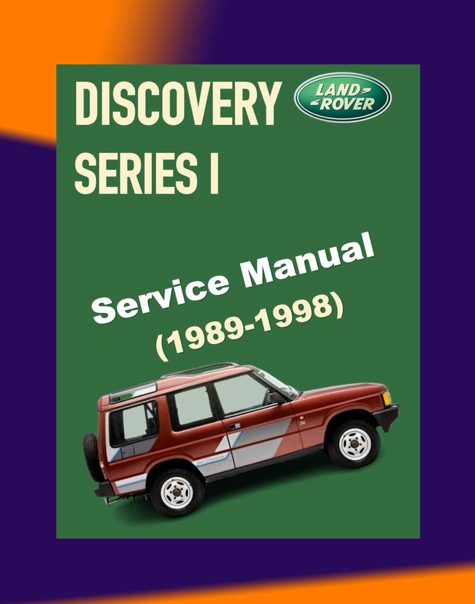 Land Rover DISCOVERY Series I 1989-1998 Full Manual Set – Repair & Maintenance Manual
