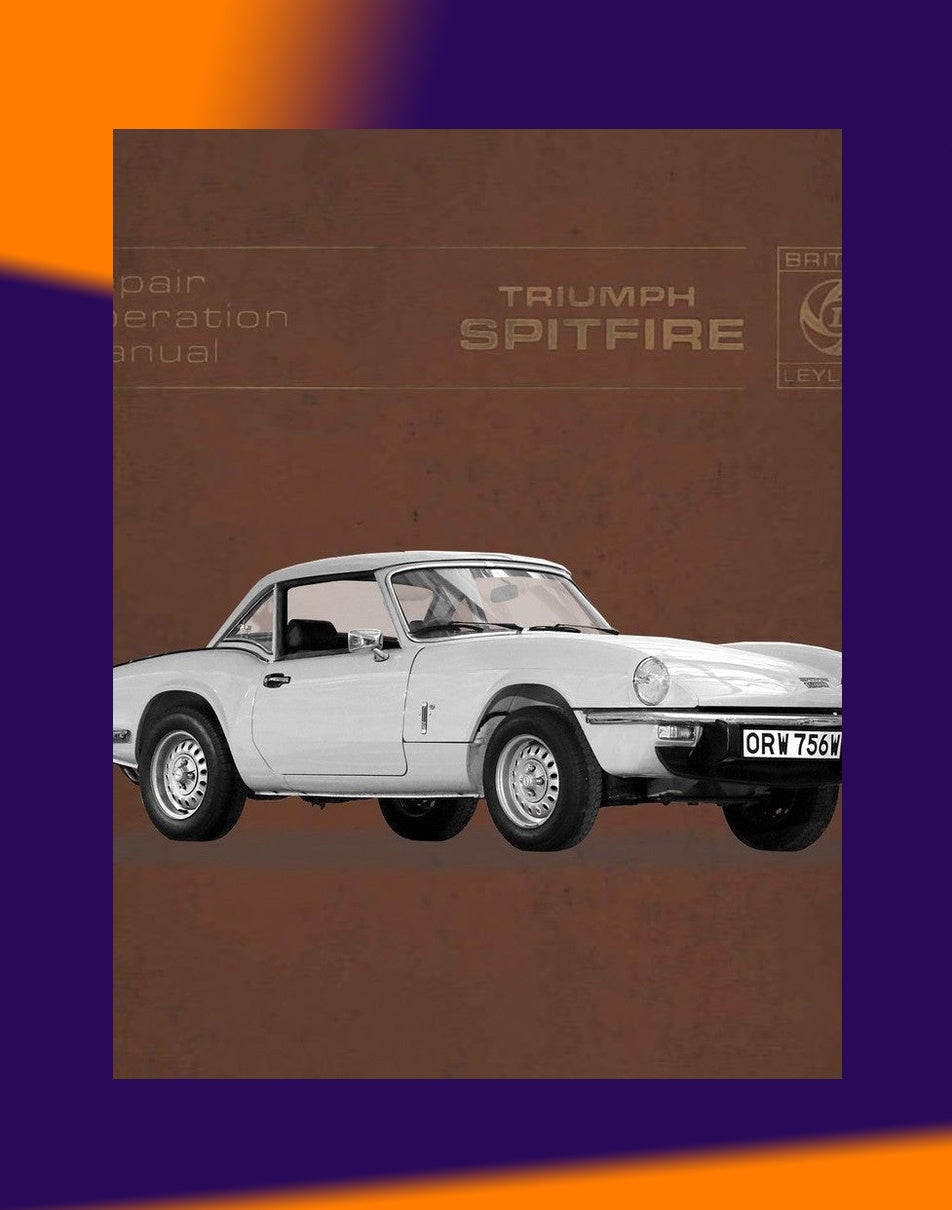 [CLASSIC] Triumph SPITFIRE 1971-1974 Full Manual Set – Repair & Maintenance Manual