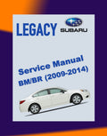 Subaru LEGACY BM 2009-2014 Full Manual Set – Repair & Maintenance Manual