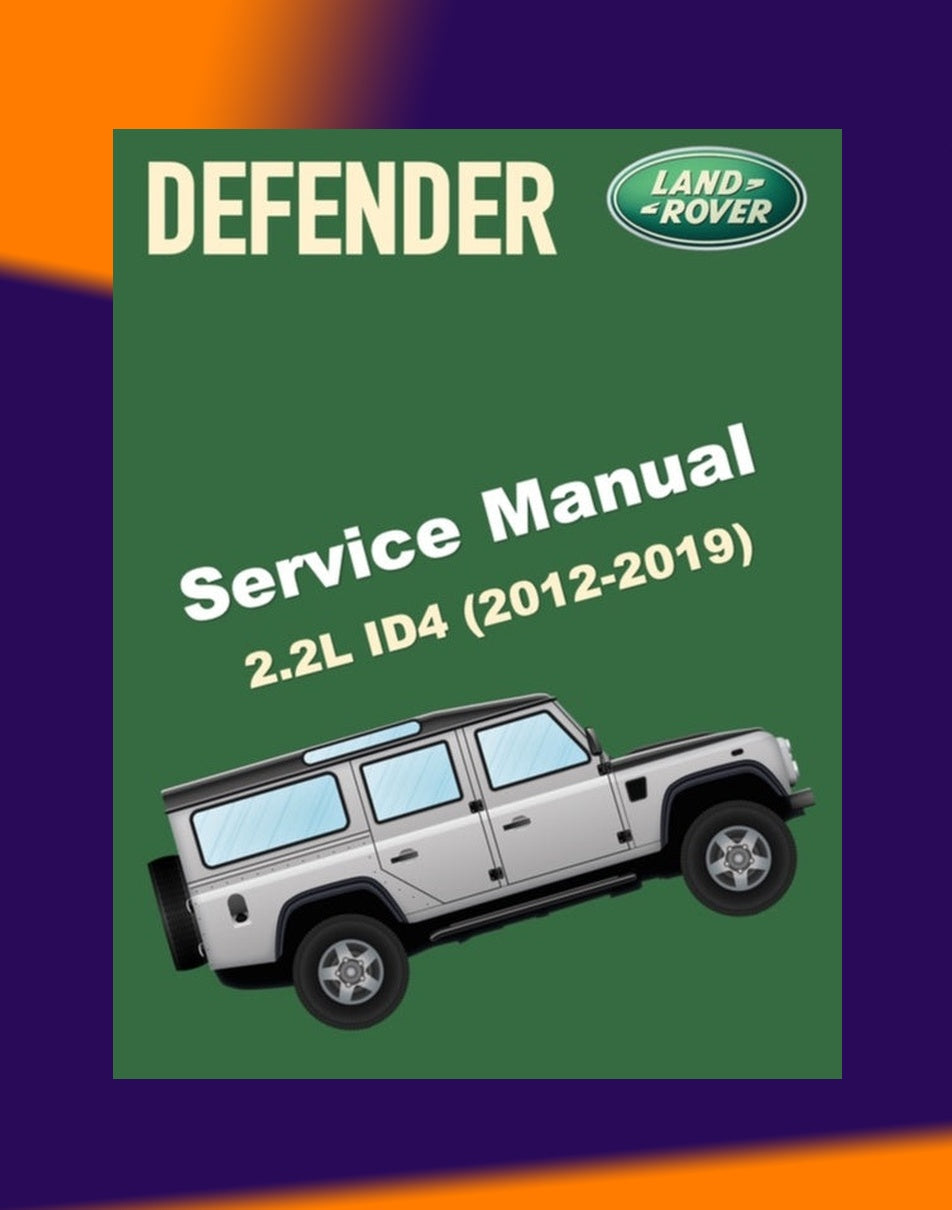 Land Rover DEFENDER ID4 2012-2019 Full Manual Set – Repair & Maintenance Manual