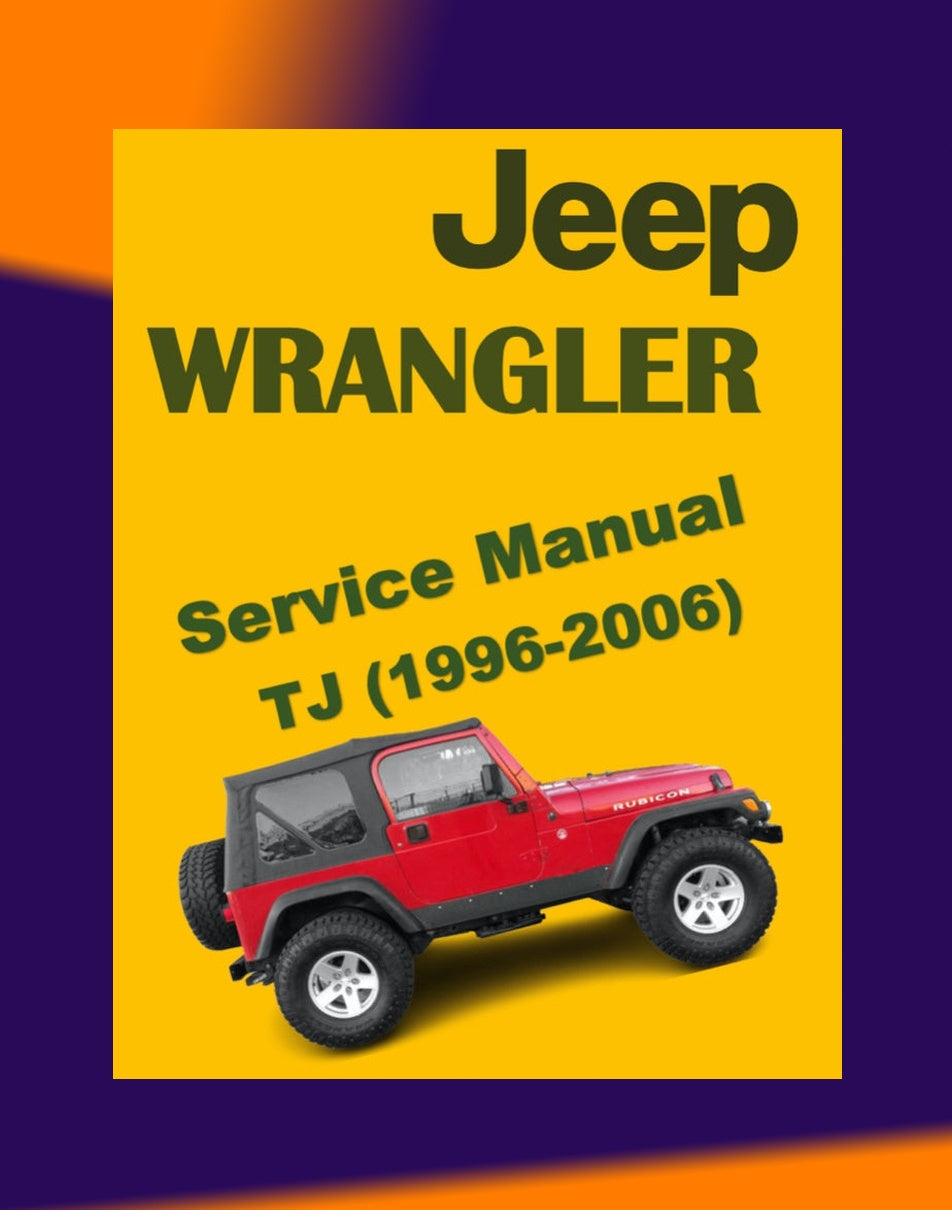 Jeep WRANGLER TJ 1996-2006 Full Manual Set – Repair & Maintenance Manual and Spare Parts Catalog