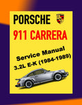 Porsche 911 CARRERA 1984-1989 Full Manual Set – Repair & Maintenance Manual and Spare Parts Catalog