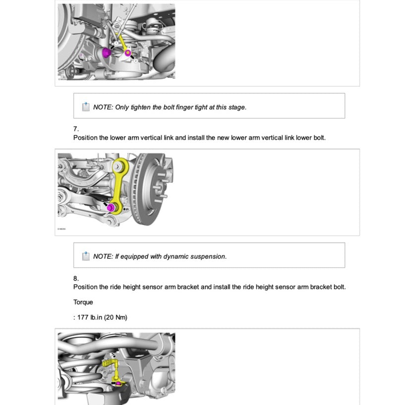 Ford MUSTANG S550 2015-2021 Full Manual Set – Repair & Maintenance Manual - page 3