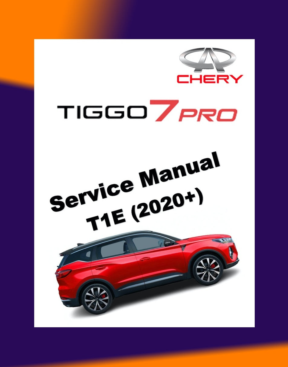 Chery TIGGO 7 PRO 2020+ Full Manual Set – Repair & Maintenance Manual